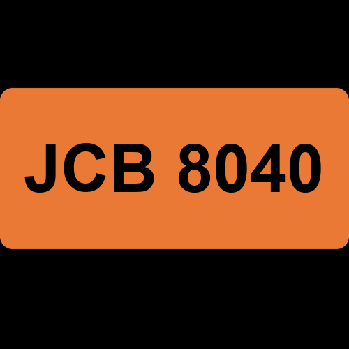 JCB 8040